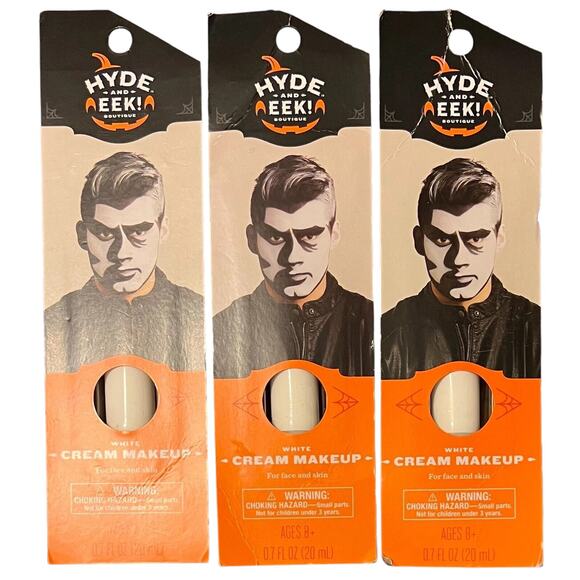 Lot of 3 – Hyde & EEK! Boutique Cream Halloween Costume Makeup – White - Picture 2 of 3
